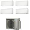 Daikin 4x FTXA25CW 4MXM80A Climatizzatore Quadri Split Serie STYLISH Bianco WiFi BTU 9+9+9+9 R-32