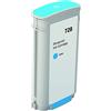Cartuccia compatibile Hp F9J67A 728 CIANO
