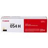 Canon Toner originale Canon 054 H Giallo [3025C002]