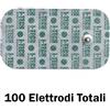 I-TECH SCATOLA CON 25 SET DI 4 ELETTRODI ADESIVI PREGELLATI CON ATTACCO A BOTTONE - Dimensioni 50x90 mm