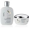 Alfaparf semi di lino diamond shampoo 250 ml e mask 200 ml - capelli idratati e luminosi