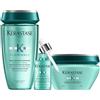 KERASTASE KIT KERASTASE - CAPELLI LUNGHI E SANI - Bain 250 ml-Mask 200 ml-Serum 50 ml