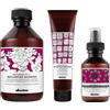 Davines Kit naturaltech rimpolpante - replumping shampoo 250 ml - conditioner 250 ml e hair filler 100 ml