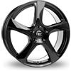 Cerchi in lega TEC-Speedwheels AS5 7.5x18 Schwarz-Glanz