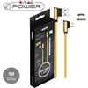 V-TAC CAVO USB A MICRO USB 1 METRI ORO DIAMOND SERIES VT-5361-LED8637