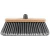 PerfettoFactory Scopa Spazzesterni - coccia in legno - 28 cm - PerfettoFactory (unità vendita 1 pz.)