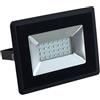 V-TAC FARO LED 20W ULTRASOTTILE ROSSO SMD NERO VT-4021-LED5992