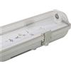 Aigostar Plafoniera stagna a 1 posto per Tubi Led G13 T8 da 150cm in plastica Aigostar