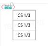 TECHNOCHEF - Set 3 Cestelli 1 3 per cuocipasta, Mod.C3