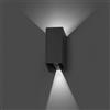 FARO Applique esterno LED fasci regolabili grigio scuro