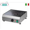 TECHNOCHEF - Crepiera Elettrica Professionale con Piastra in Vetroceramica, Kw.2,1, Mod.CRE42V
