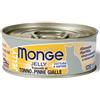 Monge Cat Jelly superpremium 80 gr Tonno a Pinne Gialle Per Gatti