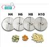FAMA - Disco Tagliaverdure H6 per taglio listelli ricurvi, Mod.FTV188