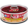 Farmina N&D Quinoa 80 gr Skin Coat Aringa Wet Umido Gatto