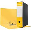esselte Registratore con custodia Esselte G83 Oxford commerciale 29,5x32 cm - dorso 8 cm giallo - 390783090