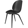 GUBI sedia BEETLE DINING CHAIR con base in faggio nero - 10024320