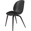 GUBI sedia BEETLE DINING CHAIR con base in rovere fumé - 10024324