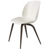 GUBI sedia BEETLE DINING CHAIR con base in rovere fumé - 10064314
