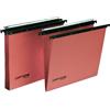 bertesi Cartelle sospese orizzontali per cassetti CARTESIO PLUS 39 cm fondo a V arancio Cf. 25 pz - 300/395 Link -A2