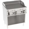 Fry Top a gas con piano LISCIO. Dim.cm. 70x70x85H. - Potenza termica 14 Kw. - Piano di Cottura LISCIO
