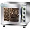 Forno elettrico a convezione - 4 teglie GN 2/3 - 62×60×58H cm - Umidificatore con regolatore di energia