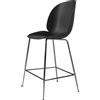 GUBI sgabello BEETLE COUNTER CHAIR con base cromo nero - 10024112