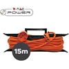 V-TAC PROLUNGA LINEARE 15MT SPINA ITA 16A PRESA UNEL SCHUKO GIARDINO PROLGA-LED8834