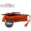 V-TAC PROLUNGA LINEARE 15MT SPINA SCHUKO 16A PRESA SCHUKO GIARDINO PROLGA-LED8816