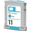 Hp Compatibile Cartuccia per HP 11 C4836A ciano