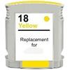 Hp Compatibile Cartuccia per HP 18 C4939A giallo