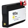 Hp Compatibile Cartuccia per HP 951XL CN048AE giallo 1500pag chip aggiornato versione 5*