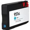 Hp Compatibile Cartuccia per HP 951XL CN046AE ciano 1500pag chip aggiornato versione 5*