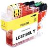 Brother Compatibile chip aggiornato Cartuccia compatibile per Brother LC-3219 giallo 1500pag.