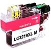 Brother Compatibile chip aggiornato Cartuccia compatibile per Brother LC-3219 magenta 1500pag.
