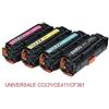 Hp Compatibile Toner universale per HP CC531A 304A CE411A 305A CF381A Canon 718 ciano 2800pag.
