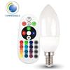 V-TAC LAMPADINA LED E14 3,5W A CANDELA MULTICOLORE RGB E BIANCO NATURALE RADIOCOMANDO VT-2214-LED2770