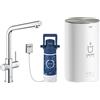 GROHE miscelatore monocomando a L RED DUO con Boiler per acqua bollente istantanea 30327001 - 30 327 001