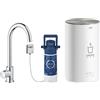 GROHE rubinetto erogatore monoforo a C RED MONO con Boiler per acqua bollente istantanea 30085001 - 30 085 001