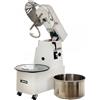 AgriEuro TOP-LINE Impastatrice a spirale trifase Mixer 3000 T Deluxe vasca 25 Kg 32 litri- Testa ribaltabile