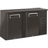 CoolHead Frigorifero Retro banco per bibite Modello QB200 Porte a battenti Capacità Lt. 315 Temp.°C. 2 / 8 Dim. cm L.146 P.51.5 H.86