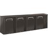 CoolHead Frigorifero Retro banco per bibite Modello QB400 Porte a battenti