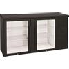 CoolHead Frigorifero Retro banco per bibite N. 2 porte battenti in vetro Modello QBG200 Porte scorrevoli Capacità Lt. 315 Temp.°C. 2 / 8 Dim. cm L.146 P.53.5 H.86