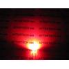 5mm 100pz LED ROSSI ULTRALUMINOSI FLAT HEAD 5000mcd + RESISTENZE A2C17.A2C48