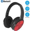 V-TAC CUFFIA PADIGLIONE BLUETOOTH LUNGA DURATA ROSSA VT-6322-R-LED7729
