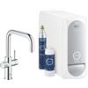 GROHE miscelatore monocomando a U con sistema BLUE HOME per 3 tipologie di acqua 31456001A - 31 456 001