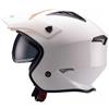 Unik casco jet Trial Ct-07 - BiancoLucido taglia S