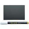 SECURIT Targhette - 7,4 x 10,5 cm (A7) - nero - Securit - set 20 pezzi (unità vendita 1 pz.)