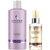 Wella system professional color save kit - shampoo color save 500 ml e luxe oil elixir 100 ml