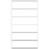 ZEUS libreria da parete EASY IRONY composizione A - 768-W