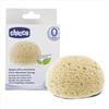 Chicco Spugna Ultrassorbente 0M+ in Pura Cellulosa Naturale, 1 Pezzo